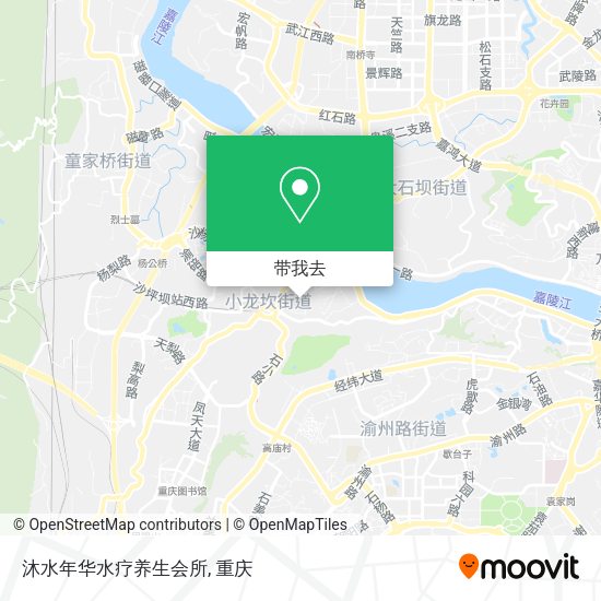 沐水年华水疗养生会所地图