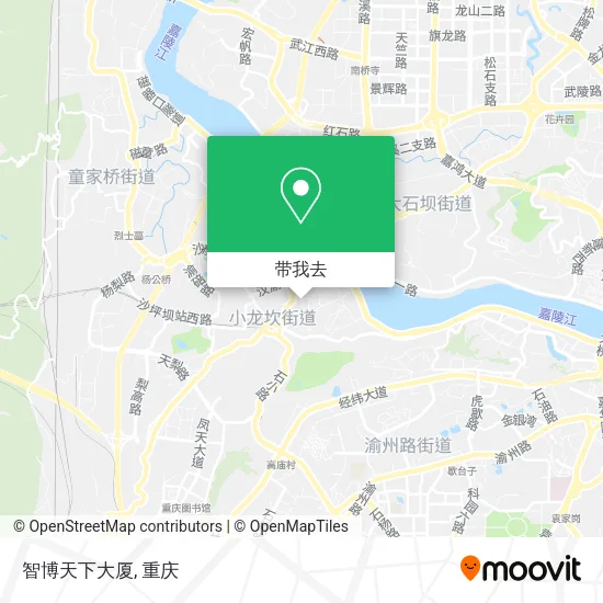 智博天下大厦地图