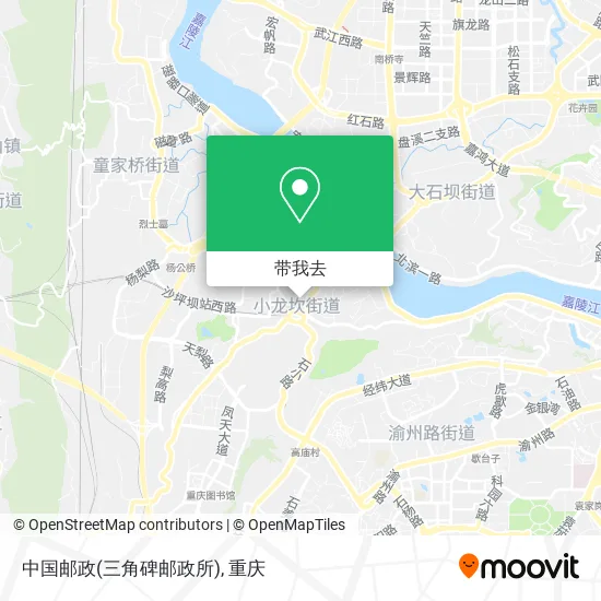 中国邮政(三角碑邮政所)地图