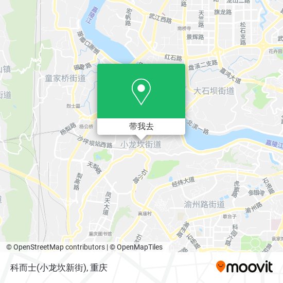 科而士(小龙坎新街)地图