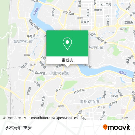 学林宾馆地图
