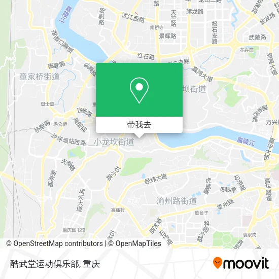 酷武堂运动俱乐部地图