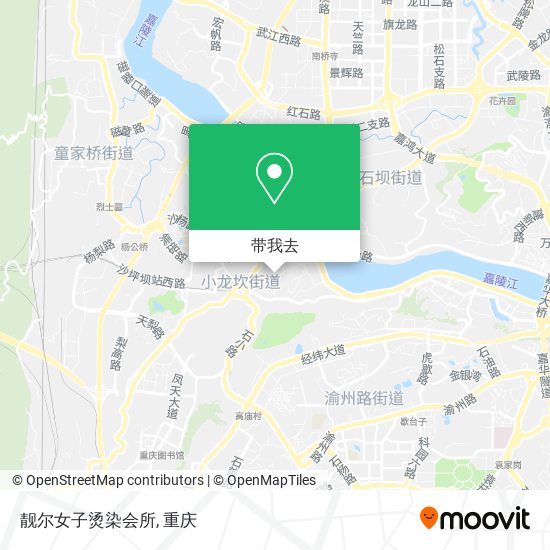 靓尔女子烫染会所地图