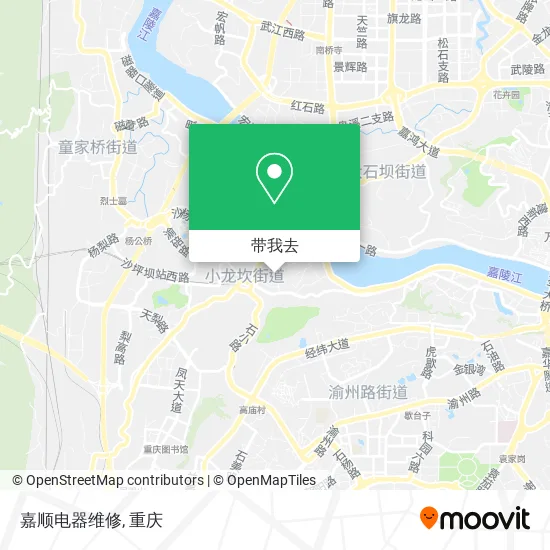 嘉顺电器维修地图