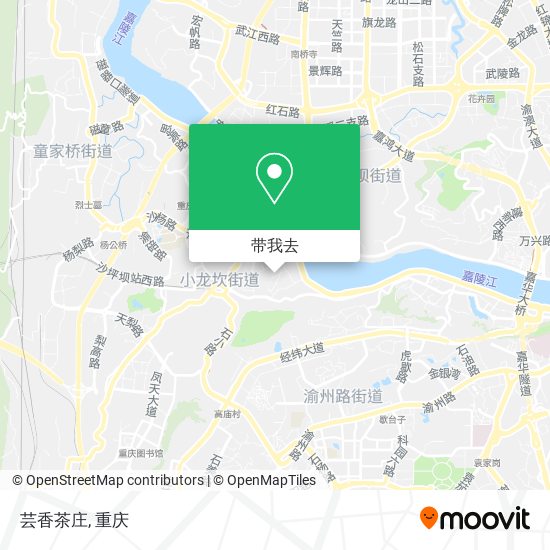 芸香茶庄地图