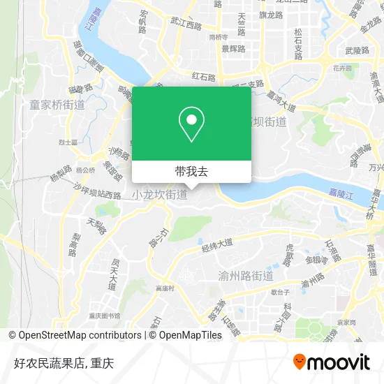 好农民蔬果店地图