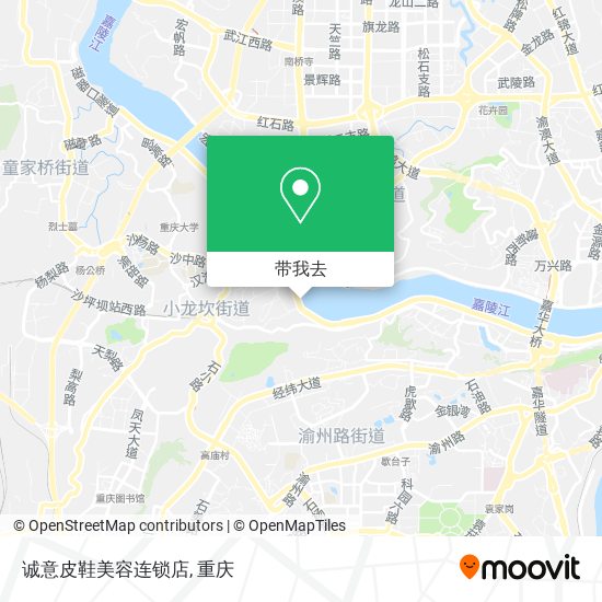 诚意皮鞋美容连锁店地图