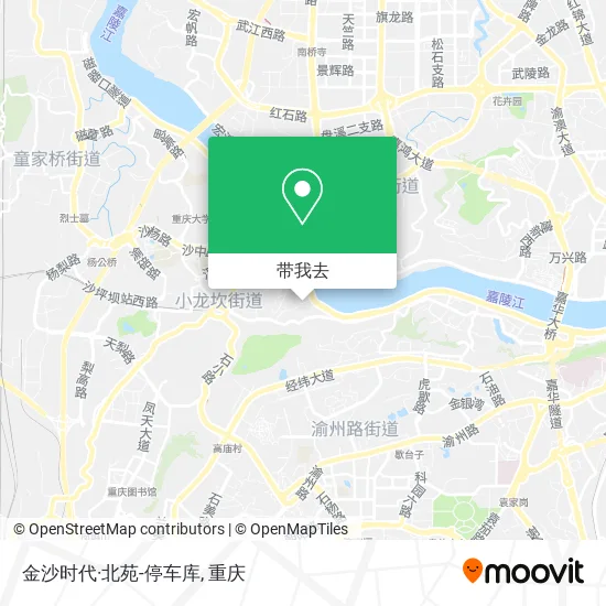 金沙时代·北苑-停车库地图