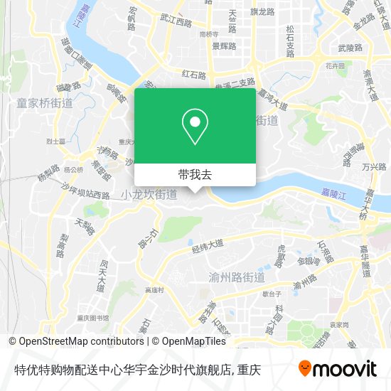 特优特购物配送中心华宇金沙时代旗舰店地图