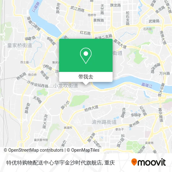 特优特购物配送中心华宇金沙时代旗舰店地图