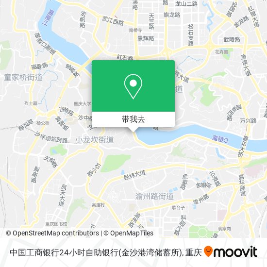 中国工商银行24小时自助银行(金沙港湾储蓄所)地图
