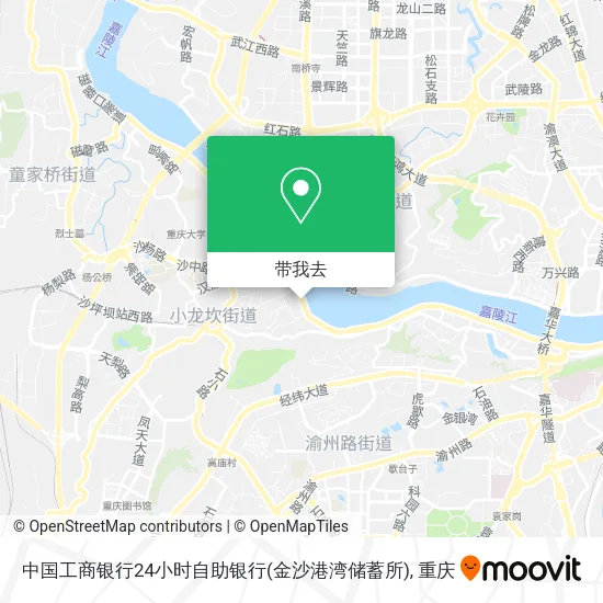 中国工商银行24小时自助银行(金沙港湾储蓄所)地图