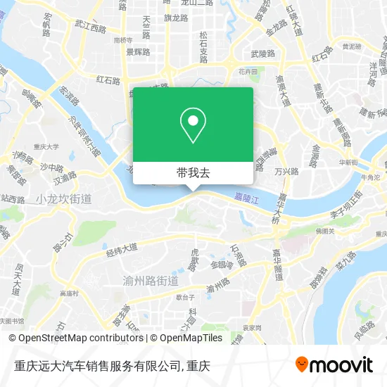 重庆远大汽车销售服务有限公司地图