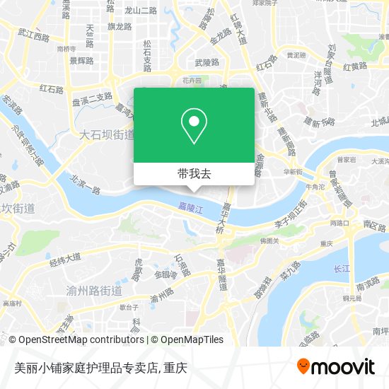 美丽小铺家庭护理品专卖店地图
