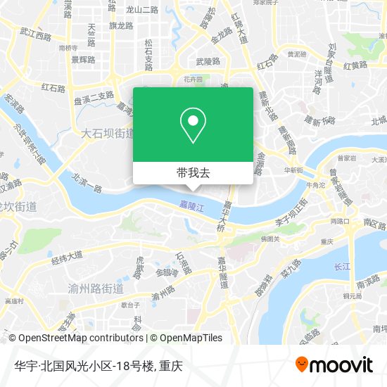 华宇·北国风光小区-18号楼地图