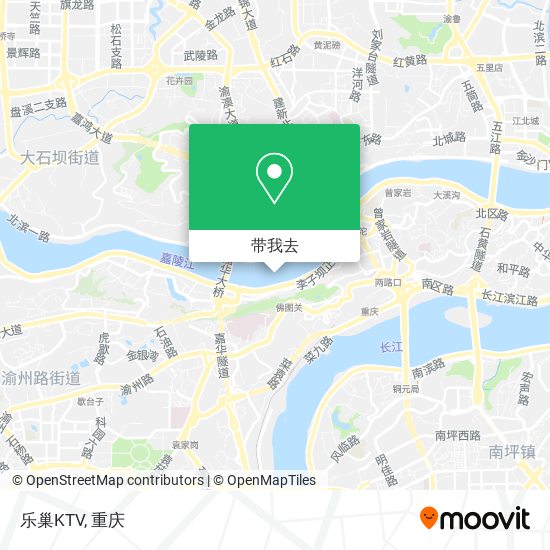 乐巢KTV地图