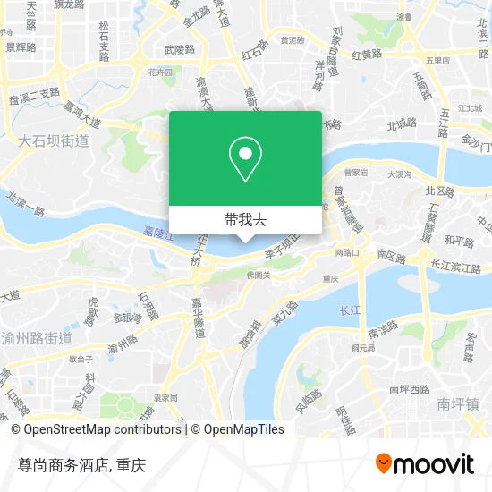 尊尚商务酒店地图