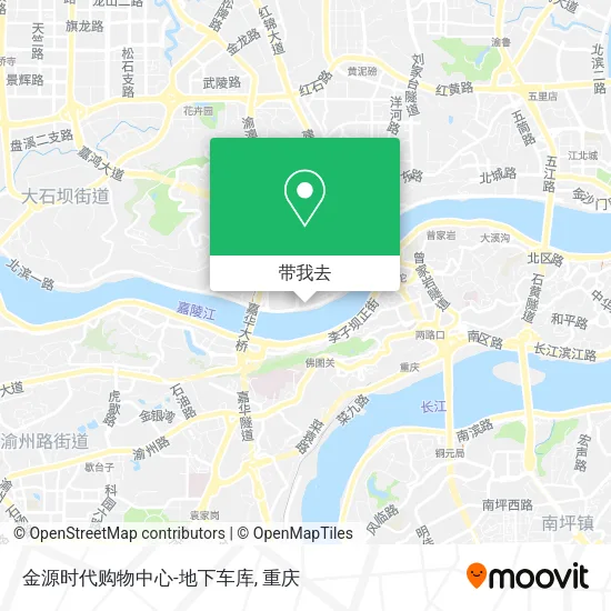 金源时代购物中心-地下车库地图