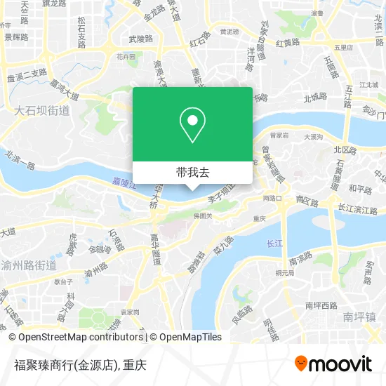 福聚臻商行(金源店)地图