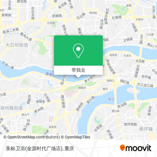 美标卫浴(金源时代广场店)地图