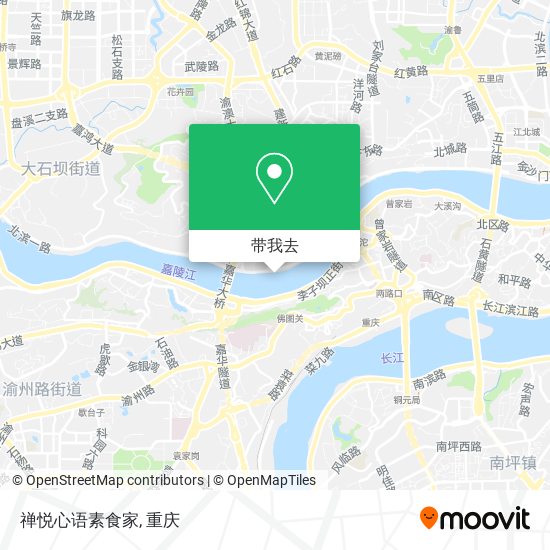 禅悦心语素食家地图