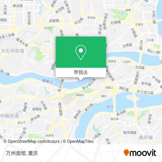 万州面馆地图