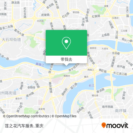 莲之花汽车服务地图