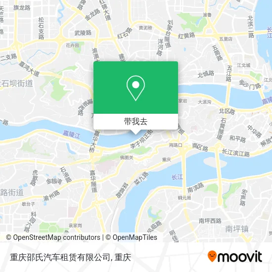 重庆邵氏汽车租赁有限公司地图