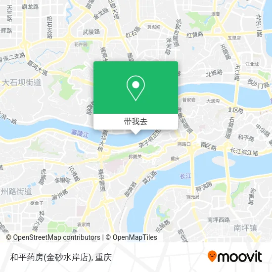 和平药房(金砂水岸店)地图