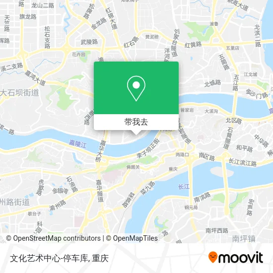 文化艺术中心-停车库地图