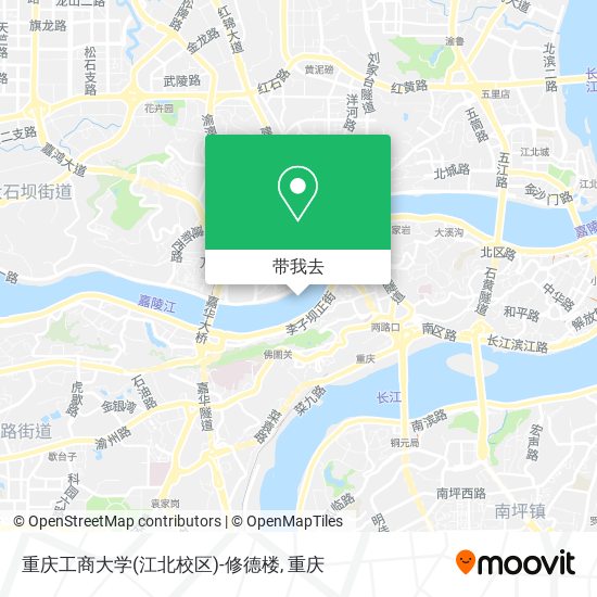 重庆工商大学(江北校区)-修德楼地图