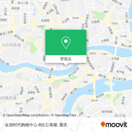 金源时代购物中心-B区公寓楼地图