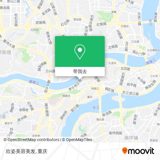 欣姿美容美发地图