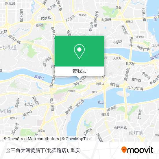 金三角大河黄腊丁(北滨路店)地图