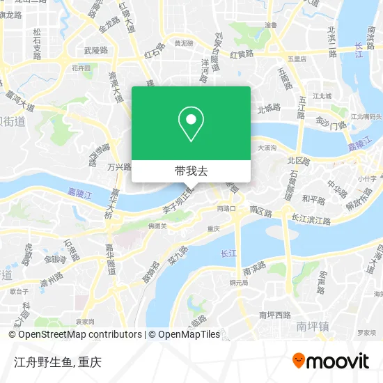 江舟野生鱼地图