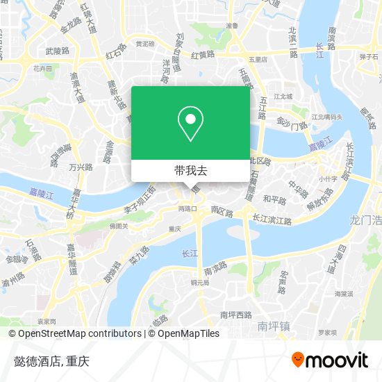 懿德酒店地图