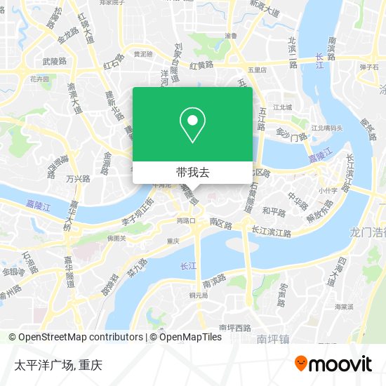 太平洋广场地图