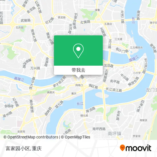 富家园小区地图