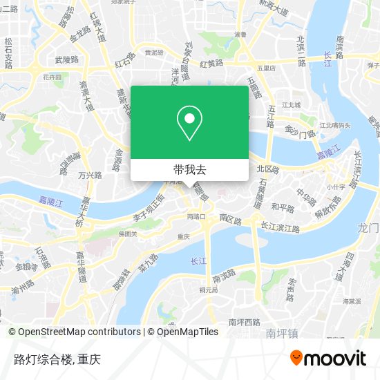 路灯综合楼地图