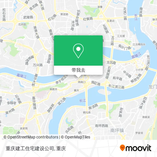 重庆建工住宅建设公司地图
