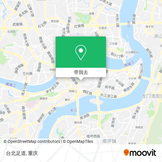 台北足道地图