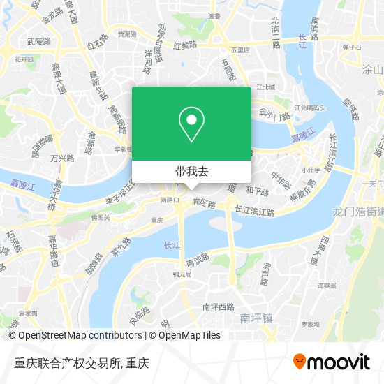 重庆联合产权交易所地图