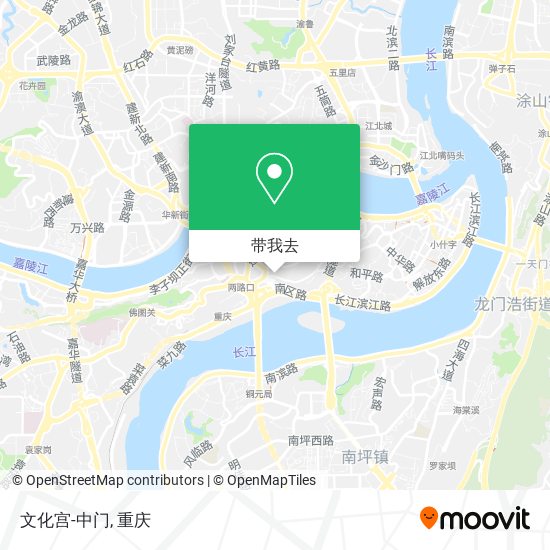 文化宫-中门地图
