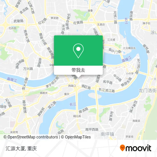汇源大厦地图