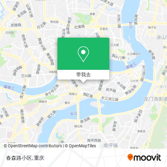 春森路小区地图