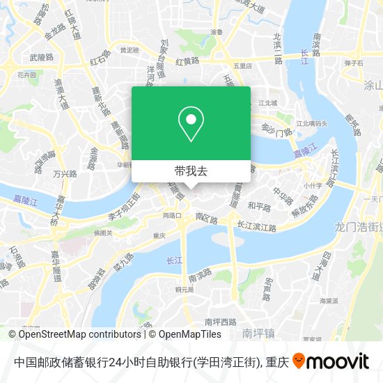 中国邮政储蓄银行24小时自助银行(学田湾正街)地图