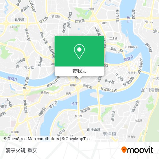 洞亭火锅地图