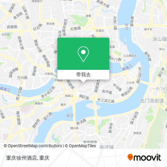 重庆徐州酒店地图