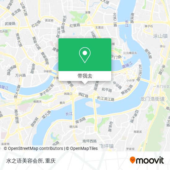 水之语美容会所地图