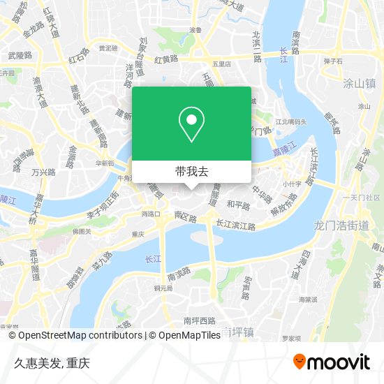 久惠美发地图